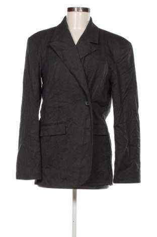 Damen Blazer Gina Tricot, Größe L, Farbe Grau, Preis € 11,99