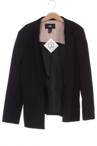 Γυναικείο σακάκι H&M, Μέγεθος S, Χρώμα Μαύρο, Τιμή 25,00 €