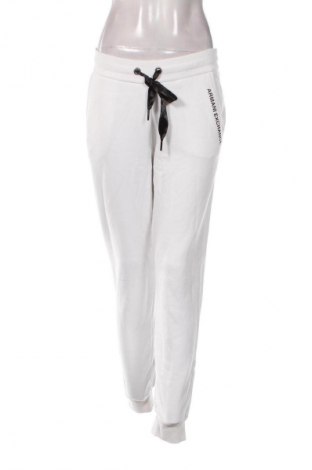 Női sport nadrág Armani Exchange, Méret L, Szín Fehér, Ár 17 327 Ft