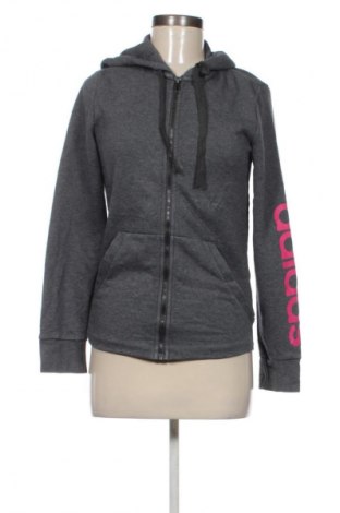 Γυναικείο φούτερ Adidas, Μέγεθος S, Χρώμα Γκρί, Τιμή 21,99 €