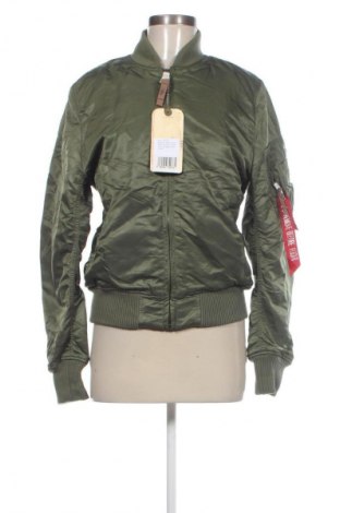 Női dzseki Alpha Industries, Méret S, Szín Zöld, Ár 36 619 Ft
