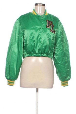 Damenjacke Bershka, Größe M, Farbe Grün, Preis 27,86 €