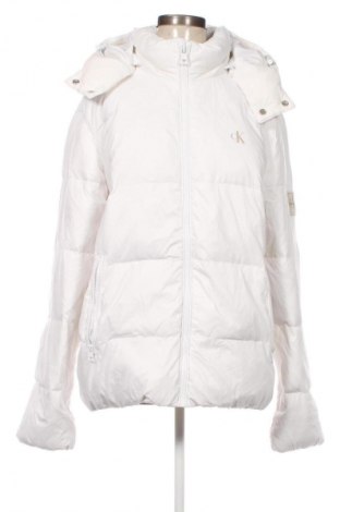 Γυναικείο μπουφάν Calvin Klein Jeans, Μέγεθος XL, Χρώμα Λευκό, Τιμή 224,99 €