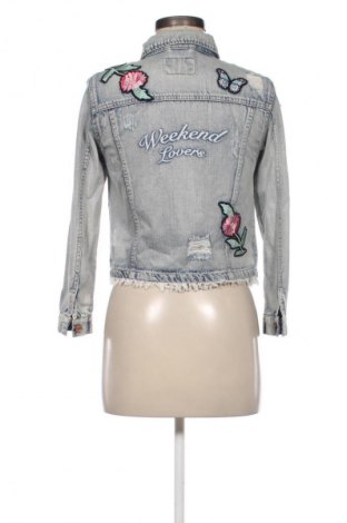 Γυναικείο μπουφάν Fb Sister, Μέγεθος M, Χρώμα Μπλέ, Τιμή 20,00 €