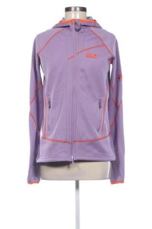 Γυναικείο φούτερ Jack Wolfskin, Μέγεθος M, Χρώμα Βιολετί, Τιμή 25,00 €