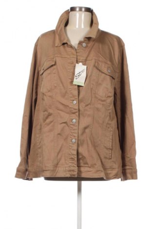 Γυναικείο μπουφάν Mia Moda, Μέγεθος 4XL, Χρώμα Καφέ, Τιμή 39,99 €