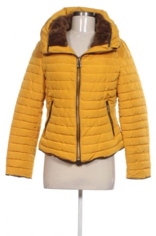 Dámska bunda  Zara, Veľkosť L, Farba Žltá, Cena  35,95 €
