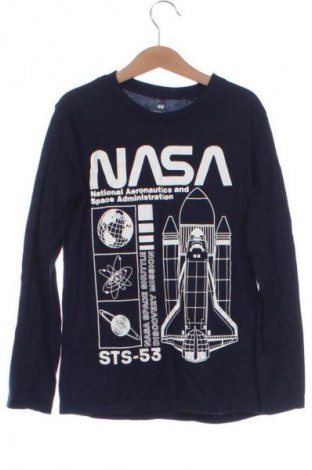 Dziecięca bluzka H&M, Rozmiar 9-12m/ 74-80 cm, Kolor Niebieski, Cena 53,99 zł