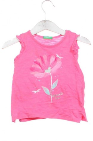 Детска блуза United Colors Of Benetton, Размер 12-18m/ 80-86 см, Цвят Розов, Цена 11,75 €