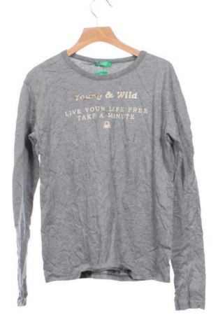 Dětská halenka  United Colors Of Benetton, Velikost 11-12y/ 152-158 cm, Barva Šedá, Cena  219,00 Kč