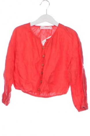 Kinder Shirt Zara, Größe 6-7y/ 122-128 cm, Farbe Rot, Preis 12,00 €