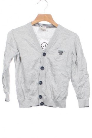 Kinder Strickjacke Armani Junior, Größe 5-6y/ 116-122 cm, Farbe Grau, Preis € 34,99