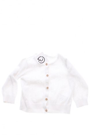 Kinder Strickjacke H&M, Größe 6-9m/ 68-74 cm, Farbe Weiß, Preis 8,77 €