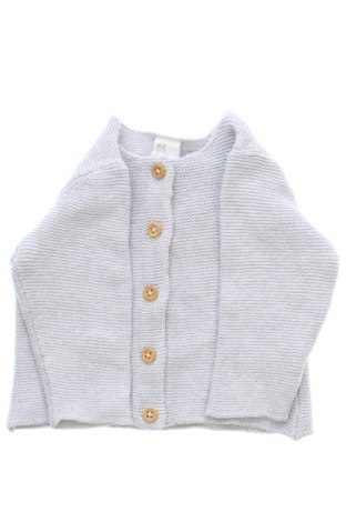 Kinder Strickjacke H&M, Größe 6-9m/ 68-74 cm, Farbe Grau, Preis 8,63 €