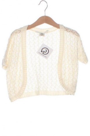 Kinder Strickjacke H&M L.O.G.G., Größe 6-7y/ 122-128 cm, Farbe Ecru, Preis 10,99 €