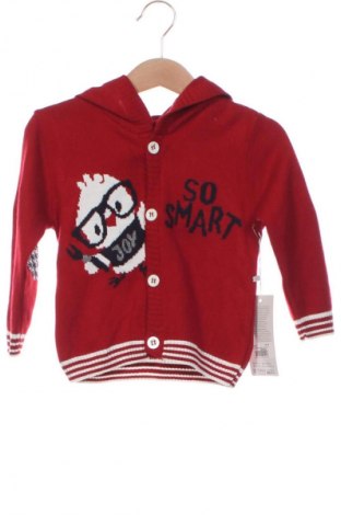 Kinder Strickjacke Unbranded, Größe 12-18m/ 80-86 cm, Farbe Rot, Preis 15,35 €