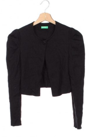 Kinder Strickjacke United Colors Of Benetton, Größe 10-11y/ 146-152 cm, Farbe Schwarz, Preis € 9,99