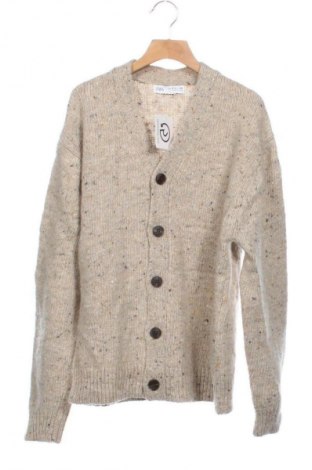Dětský kardigán Zara, Velikost 12-13y/ 158-164 cm, Barva Béžová, Cena  229,00 Kč