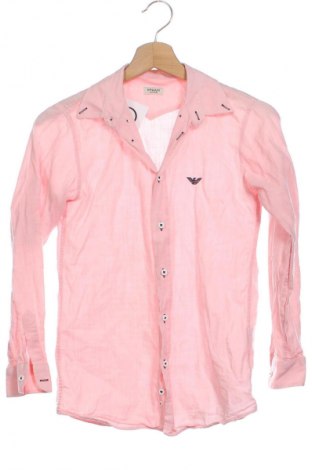 Kinderhemd Armani Junior, Größe 10-11y/ 146-152 cm, Farbe Rosa, Preis 23,99 €