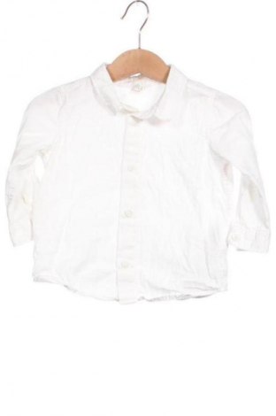Kinderhemd H&M, Größe 6-9m/ 68-74 cm, Farbe Weiß, Preis 5,75 €