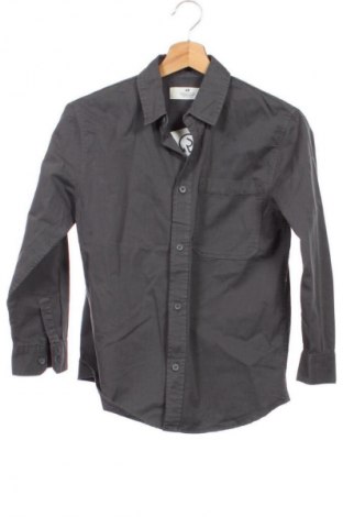 Kinderhemd H&M, Größe 8-9y/ 134-140 cm, Farbe Grau, Preis 5,75 €
