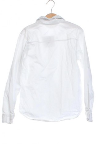 Kinderhemd H&M, Größe 7-8y/ 128-134 cm, Farbe Weiß, Preis 10,99 €