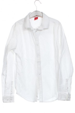 Kinderhemd S.Oliver, Größe 10-11y/ 146-152 cm, Farbe Weiß, Preis 12,99 €