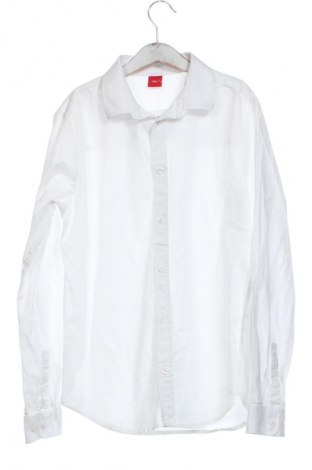 Kinderhemd S.Oliver, Größe 12-13y/ 158-164 cm, Farbe Weiß, Preis 10,99 €