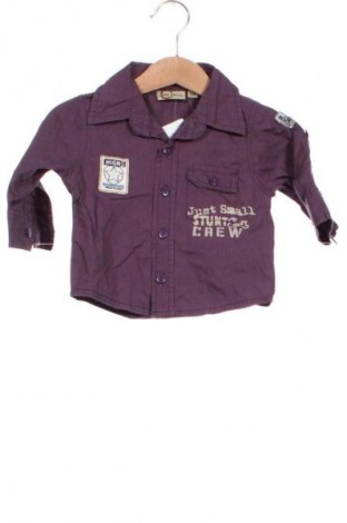Kinderhemd Unbranded, Größe 3-6m/ 62-68 cm, Farbe Lila, Preis 9,21 €