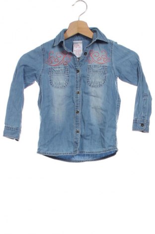 Kinderhemd Unbranded, Größe 4-5y/ 110-116 cm, Farbe Blau, Preis 10,99 €