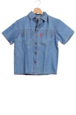 Kinderhemd Unbranded, Größe 7-8y/ 128-134 cm, Farbe Blau, Preis 3,99 €