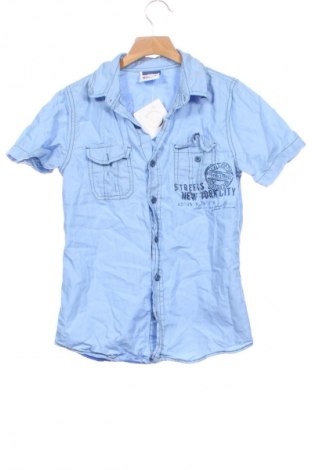 Kinderhemd Yigga, Größe 10-11y/ 146-152 cm, Farbe Blau, Preis 6,00 €