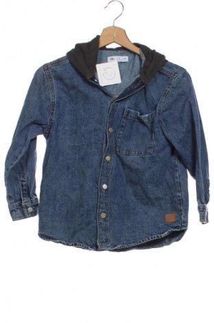 Cămașă pentru copii Zara, Mărime 6-7y/ 122-128 cm, Culoare Albastru, Preț 56,99 Lei