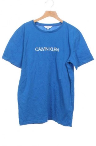 Dětské tričko  Calvin Klein, Velikost 15-18y/ 170-176 cm, Barva Modrá, Cena  329,00 Kč