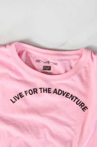 Kinder T-Shirt F&F, Größe 11-12y/ 152-158 cm, Farbe Rosa, Preis 5,00 €