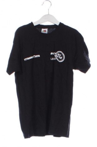 Kinder T-Shirt Fruit Of The Loom, Größe 10-11y/ 146-152 cm, Farbe Schwarz, Preis 6,99 €