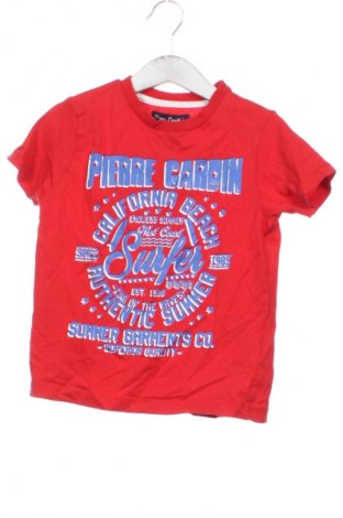 Детска тениска Pierre Cardin, Размер 4-5y/ 110-116 см, Цвят Червен, Цена 5,00 €