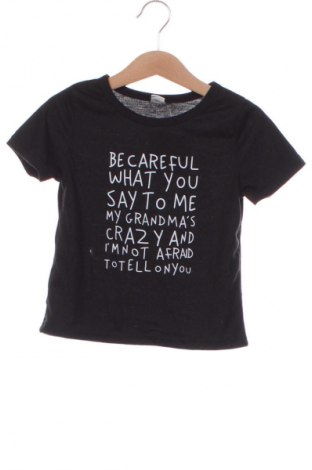 Kinder T-Shirt SHEIN, Größe 6-9m/ 68-74 cm, Farbe Schwarz, Preis 10,99 €