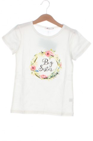 Kinder T-Shirt Unbranded, Größe 5-6y/ 116-122 cm, Farbe Weiß, Preis 7,99 €