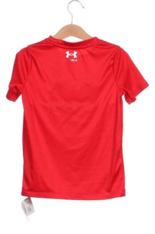 Kinder T-Shirt Under Armour, Größe 6-7y/ 122-128 cm, Farbe Rot, Preis 10,99 €