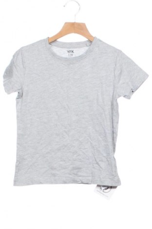 Детска тениска Y.F.K., Размер 6-7y/ 122-128 см, Цвят Сив, Цена 5,04 €