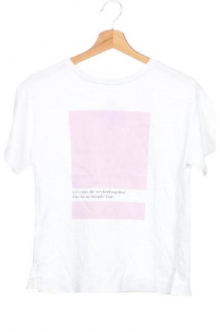 Kinder T-Shirt Zara, Größe 13-14y/ 164-168 cm, Farbe Weiß, Preis 12,00 €