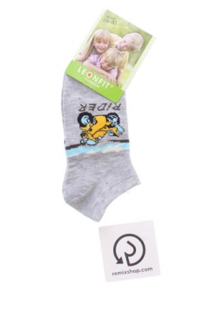 Kinder Socken Unbranded, Größe 7-8y/ 128-134 cm, Farbe Grau, Preis € 6,14