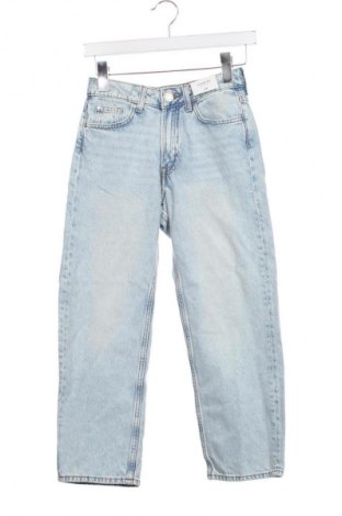 Dětské džíny  H&M, Velikost 8-9y/ 134-140 cm, Barva Modrá, Cena  619,00 Kč