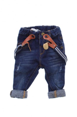 Dětské džíny  Unbranded, Velikost 9-12m/ 74-80 cm, Barva Modrá, Cena  462,00 Kč