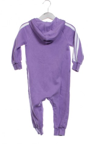 Kinder Overall Adidas, Größe 12-18m/ 80-86 cm, Farbe Lila, Preis 21,99 €