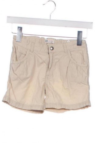 Kinder Shorts H&M, Größe 6-7y/ 122-128 cm, Farbe Beige, Preis 6,99 €