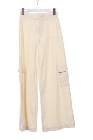 Dziecięce spodnie H&M, Rozmiar 14-15y/ 168-170 cm, Kolor ecru, Cena 53,99 zł