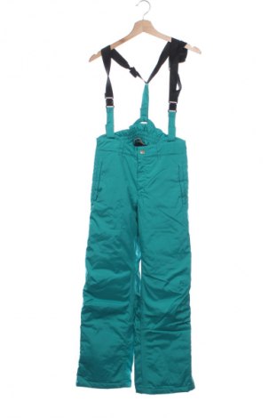 Kinderhose für Wintersport Unbranded, Größe 10-11y/ 146-152 cm, Farbe Grün, Preis 29,73 €