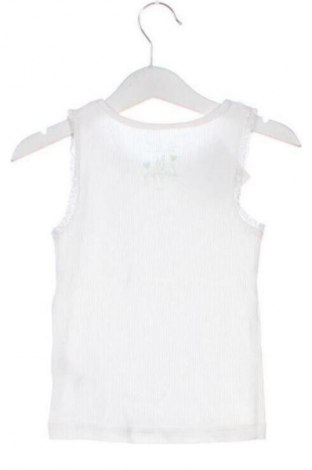 Kinder Top Be Happy, Größe 3-4y/ 104-110 cm, Farbe Weiß, Preis 5,99 €